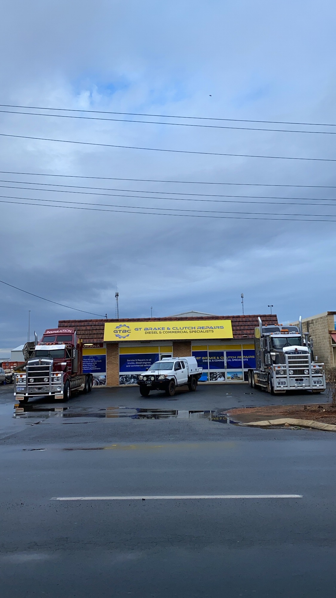 The front of the GT Brake and Clutch Repairs shop